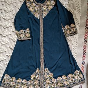 Vintage Kashmiri embroidery Salwar Kameez Dupatta